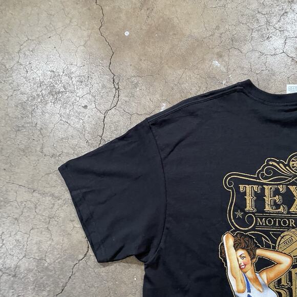 VINTAGE 2-Sided Texas Motor Speedway Spirits T-Shirt L - Picture 3 of 11